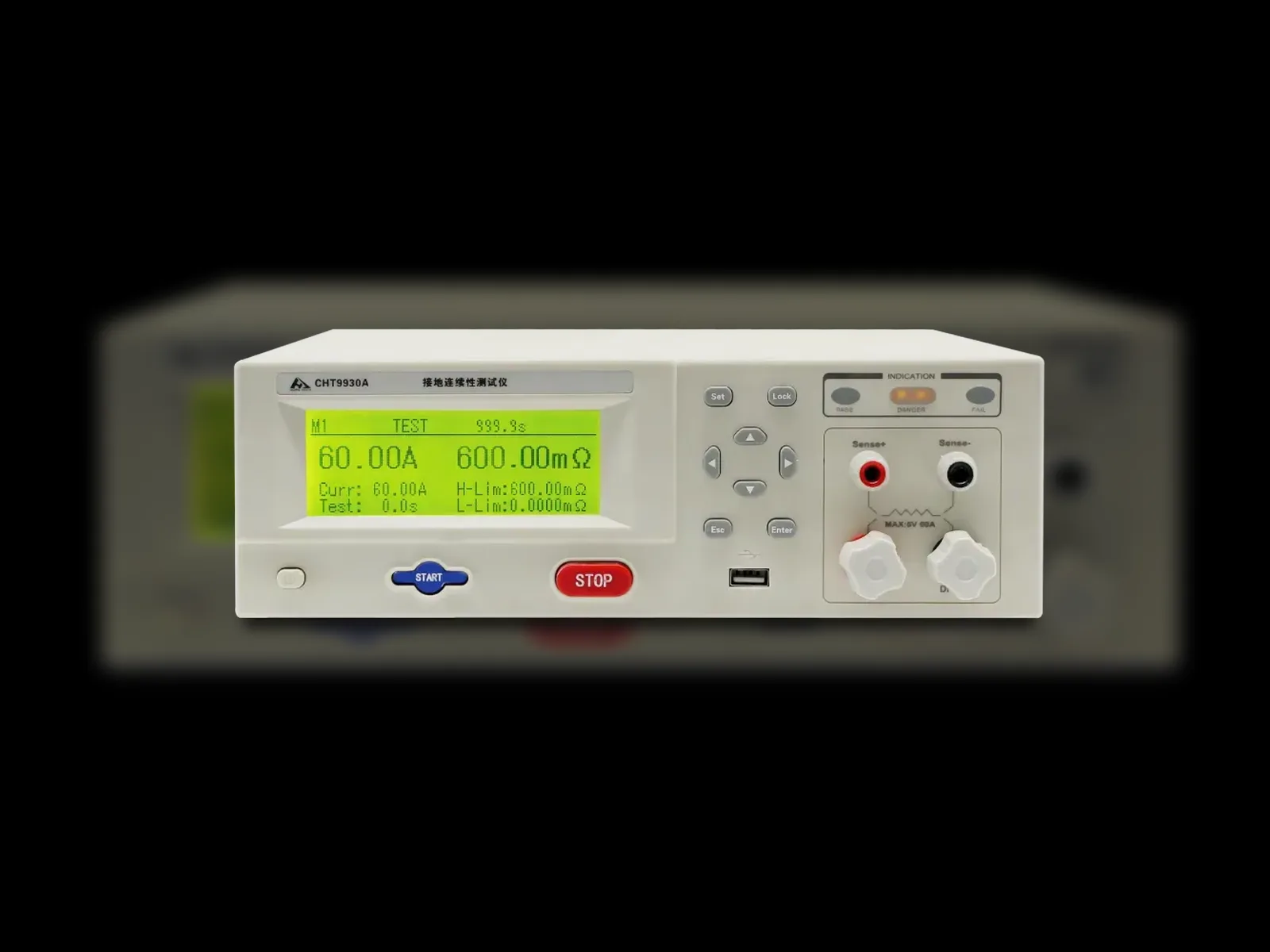 CHT9930A Solar Module Ground Continuity Tester - DC 5~60A Programmable Grounding Resistance Test Equipment | Ooitech