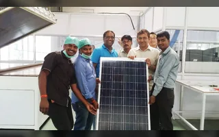 Acutech Solar 5MW Semi-Automatic Solar Panel Production Line Project in Pune, India