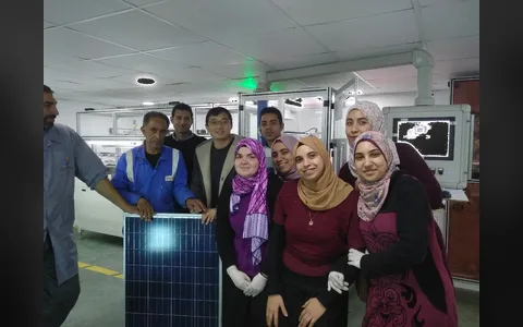 Egypt First Full Automatic Solar Panel Production Line from China - Ooitech Success Story