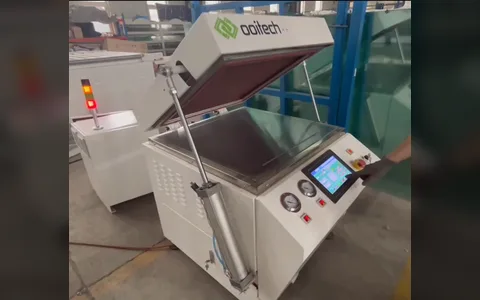 Ooitech OCY-H600D Semi-Automatic Solar Panel Laminator Delivered to Korean Research Institute