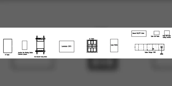 5MW Semi-Automatic Solar Panel Production Line