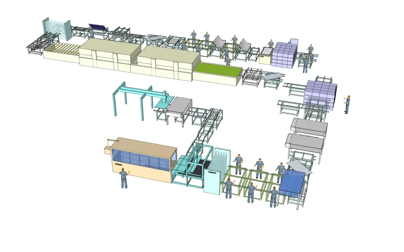 Poland Adopts Ooitech 60MW Full Automatic Solar Panel Production Line