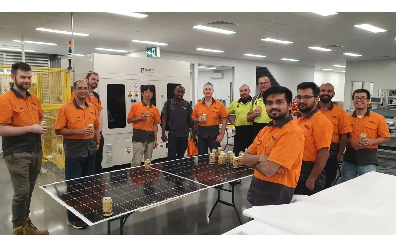 Tindo Solar Adopts Ooitech NDC Cell Cutting and Auto Bussing Solutions in 2021