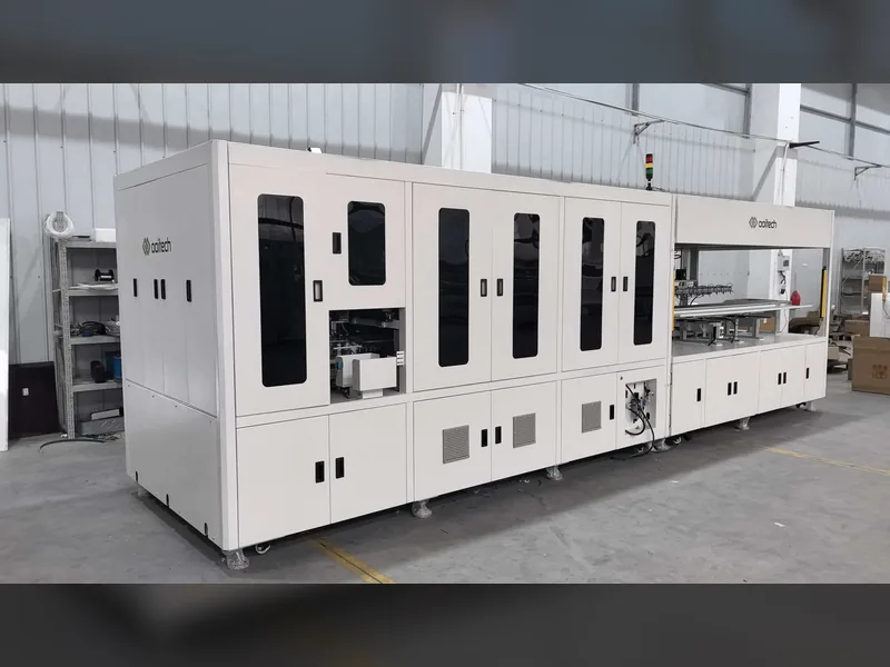 SS-1500B Automatic Solar Cell Welding Machine - High-Speed Tabber Stringer for BC/TOPCON/PERC Cells