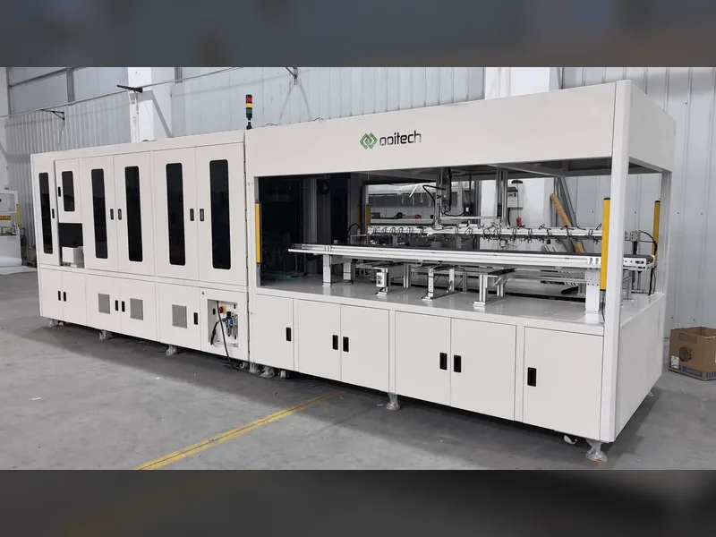 SS-1500B Automatic Solar Cell Welding Machine - High-Speed Tabber Stringer for BC/TOPCON/PERC Cells