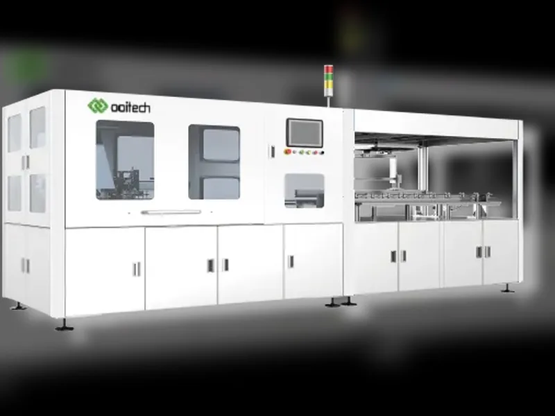 SUNPOWER Back Contact Cell Welding Machine SL-1000 | IBC Back Contact Solar Cell Stringer