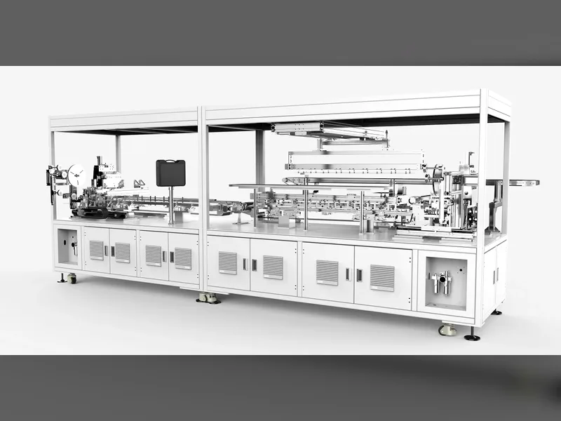 STW-60A Automatic Shingled String Cell Terminal Head Welding Machine | Solar Module Busbar Welding Equipment