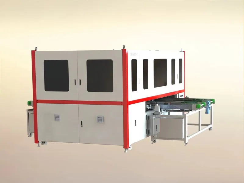 HDX200-P Half Cell Auto Bussing Machine | Automatic Busbar Welding Machine for Solar Panel Production