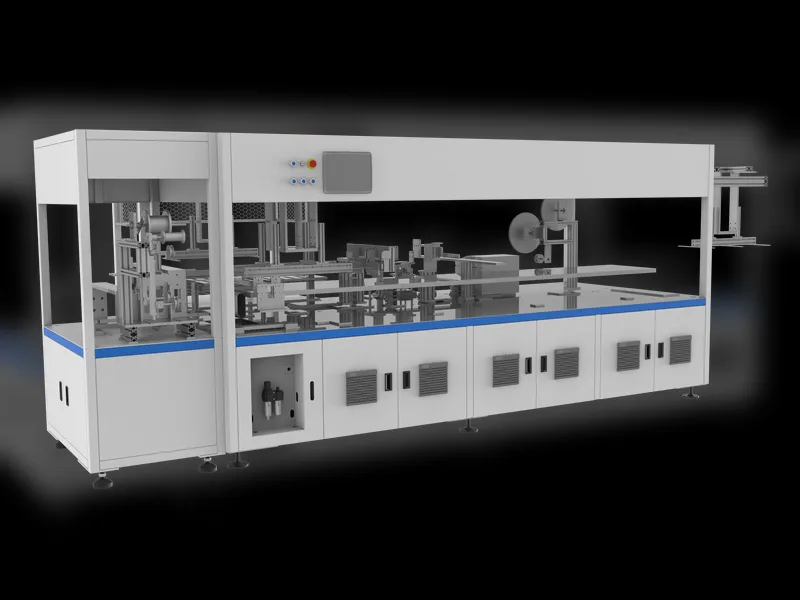 Automatic Layup & Bussing Integrated Machine SAW-100A | Solar Panel Production Equipment | Ooitech