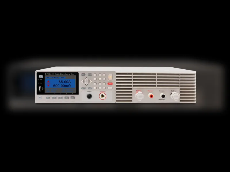 CHT9980A/CHT9981A PV Safety Comprehensive Tester | Solar Panel Hipot Insulation Ground Continuity Tester