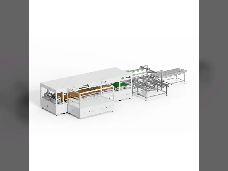 Solar Panel Layup and Bussing Machine: 10W to 600W Modules, TOPCon BC PERC HJT