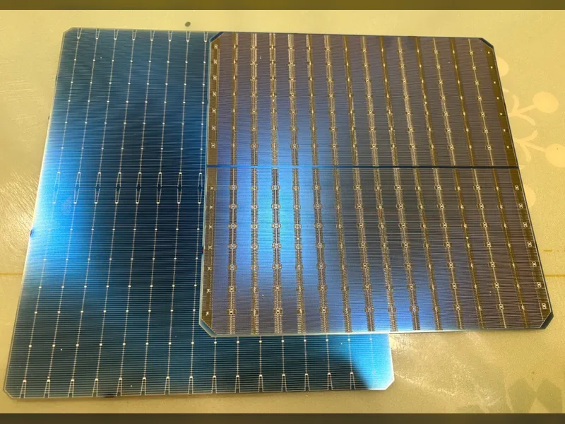 TOPCon vs cellules solaires BC : une comparaison par l'arrière