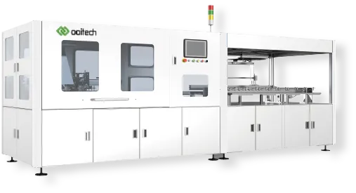 SUNPOWER Back Contact Cell Welding Machine SL-1000 | IBC Back Contact Solar Cell Stringer