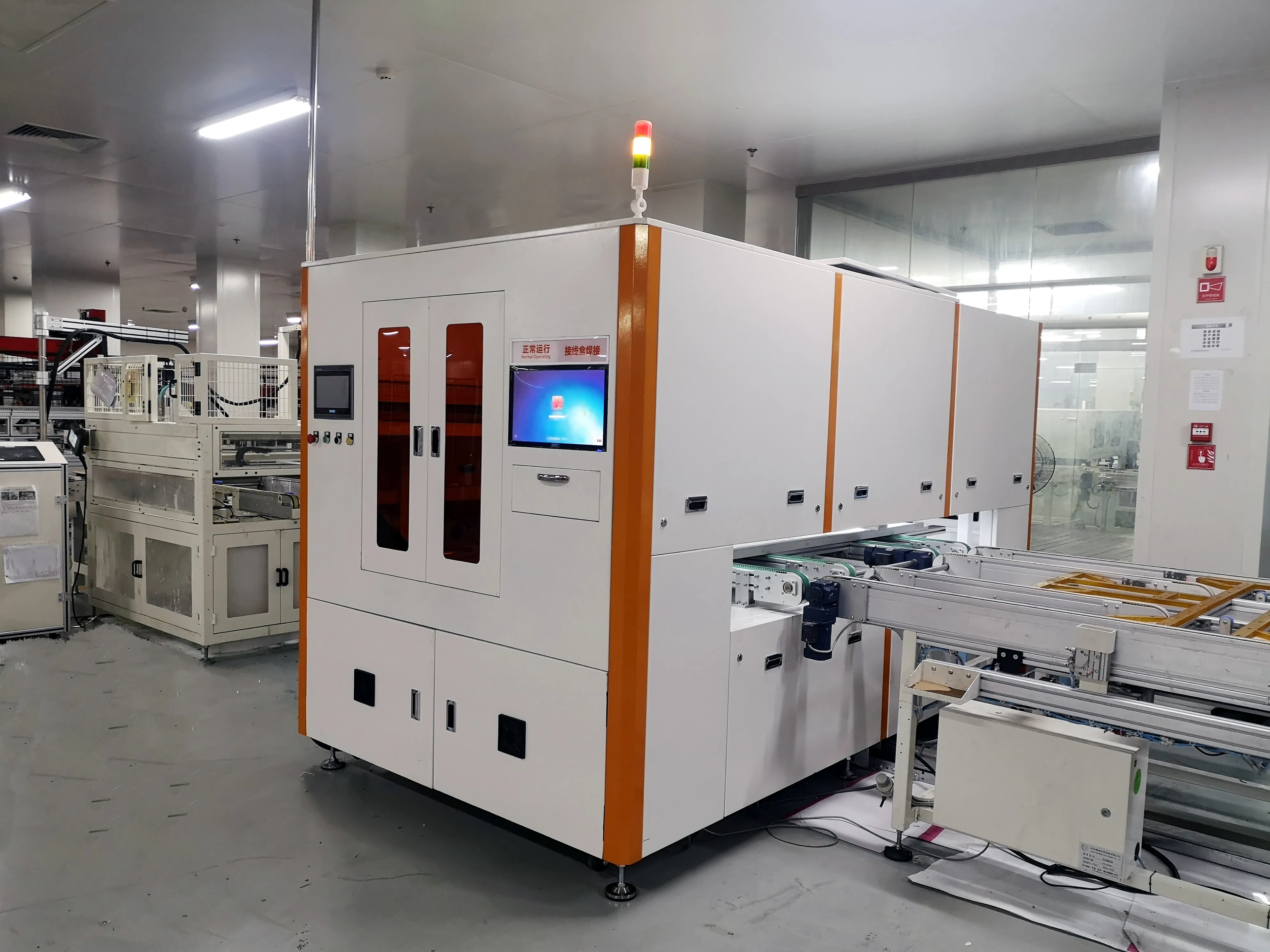 Junction Box Welding Machine KS-01C | Automatic Solar Panel Junction Box Soldering Equipment - Ooitech