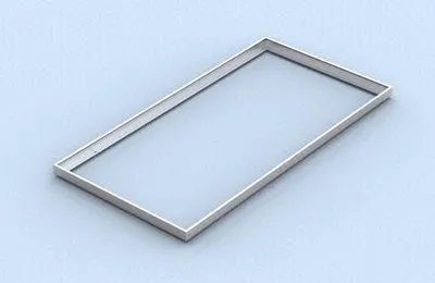 Aluminum solar panel frame, Extruded Aluminum Frame Manufacturer and  Supplier