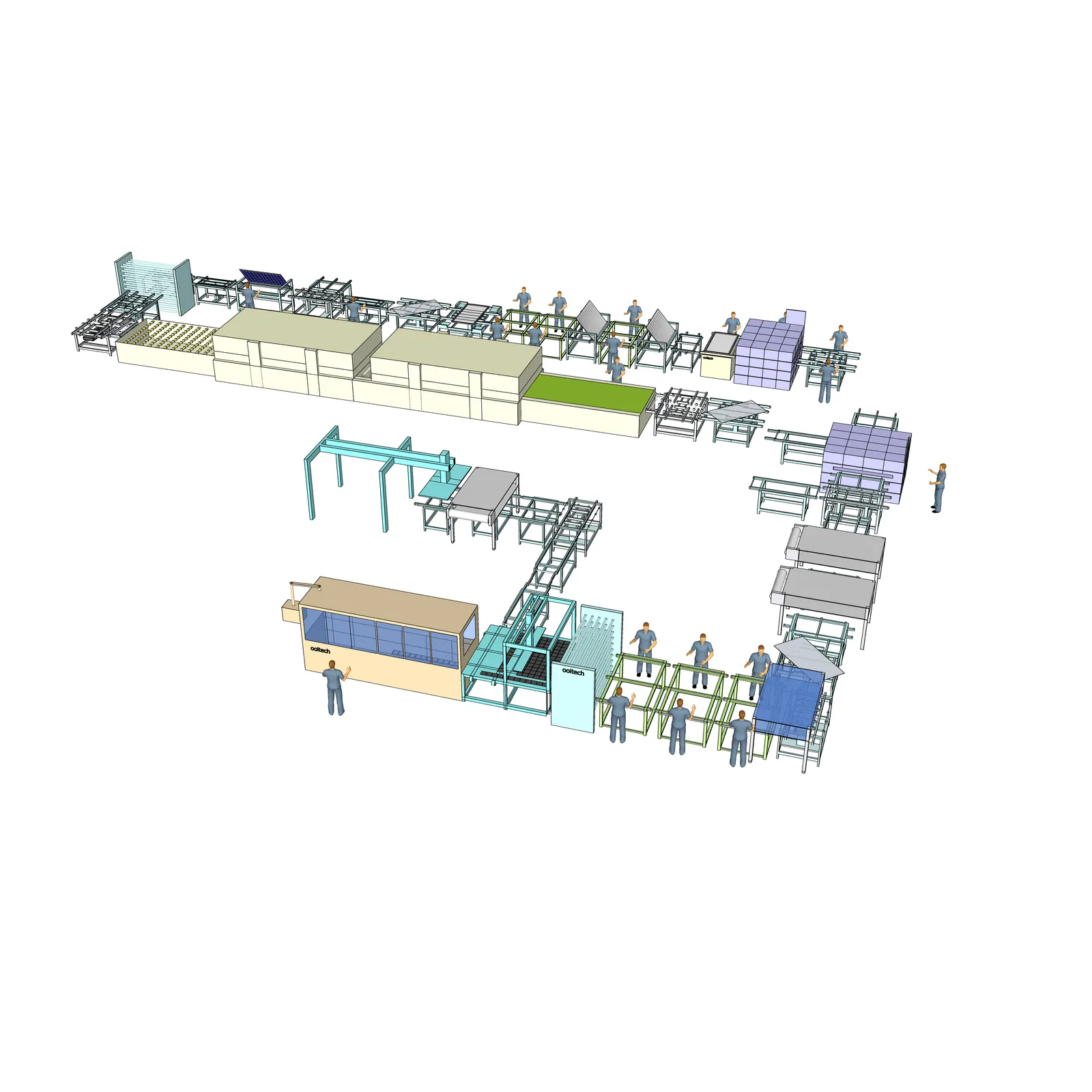 Poland Adopts Ooitech 60MW Full Automatic Solar Panel Production Line