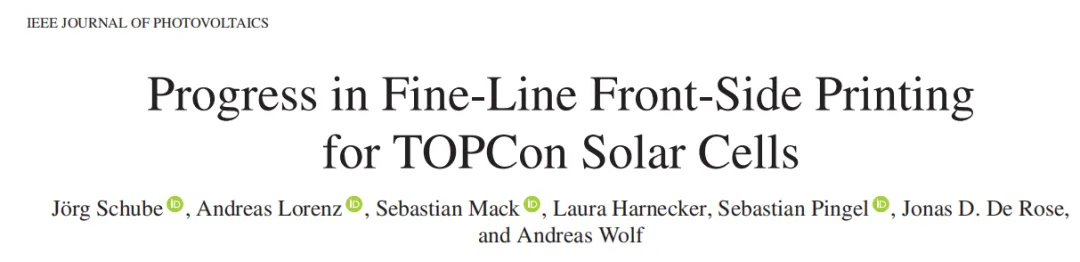 The Bottleneck in Fine-Line Screen Printing Is Hidden in the Paste