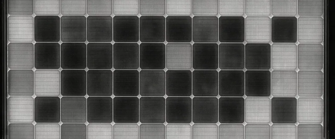 Why Does Electrifying a Solar Panel Reveal Hidden Cell Cracks?